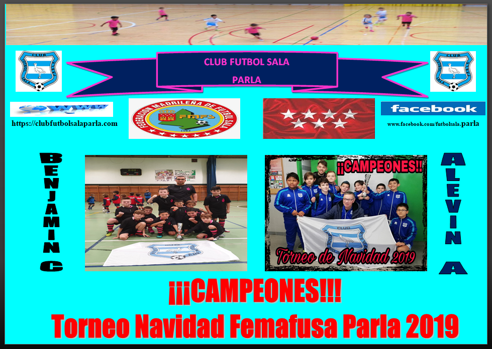 Cartel TORNEO NAVIDAD CAMPEONES